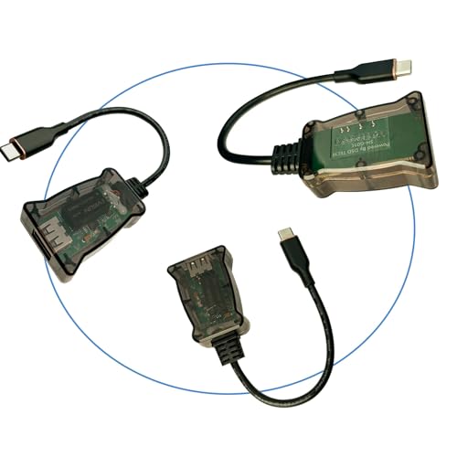 DSD TECH SH-G01C USB-C 480M High Speed Isolator(0.5FT)