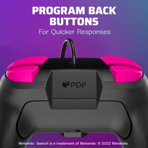 PDP REMATCH Enhanced Wired Nintendo Switch Pro Controller, Switch Lite/OLED Compatible - The Legend of Zelda: Breath of the Wild (Calamity Ganon)