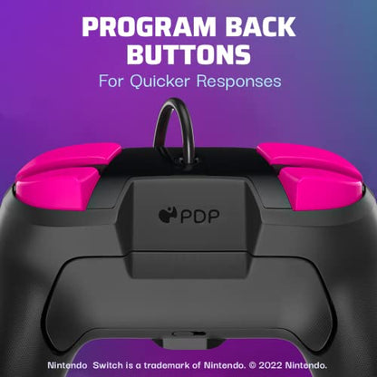 PDP REMATCH Enhanced Wired Nintendo Switch Pro Controller, Switch Lite/OLED Compatible - The Legend of Zelda: Breath of the Wild (Calamity Ganon)