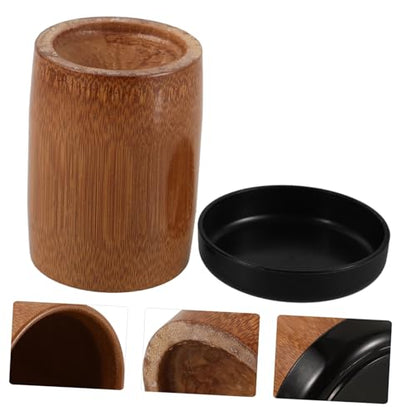 BESPORTBLE Wooden Dice Cup Capacity Dice Rolling Cup with Base for Board Games Excellent Craftsmanship for Home Ktv Bar Entertainment Versatile Dice Shaker Prop