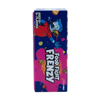 Food Fight Frenzy - Fun & Fast-Paced Family Dice Game Rolls, Pattern Matching, and Dice Game for 2-6 Players, 72 Tiles & 13 Oversized Dice, Family Party Game
