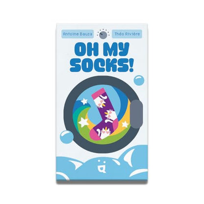 Oh, My Socks Card Game | Fast-Paced Sock Matching & Set Collection Strategy Game for Family, Kids & Adults, Ages 6+, 2-5 Players, 15 Mins
