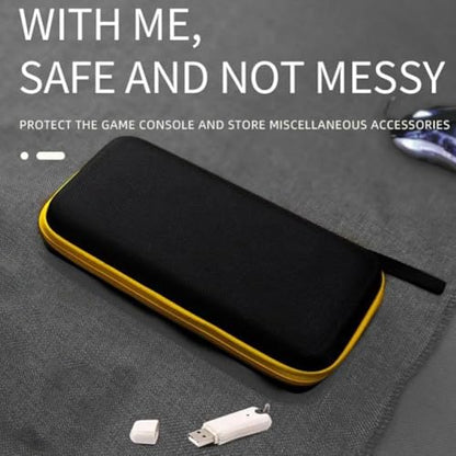 Carrying Case for Retroid Pocket 5, Hard Shell Travel Protective Storage Bag for Retro Game Console/Charging Cable/Accessories, Portable Handheld Emulator Holder Organizer, Protective Case