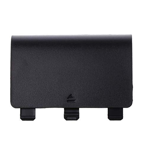 Battery Cover Shell Lid Back Case Replacement for Xbox One Controller (Black) - color: Black