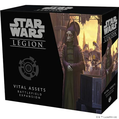 Star Wars: Legion Vital Assets BATTLEFIELD EXPANSION - Enhance Your Battlefields! Tabletop Miniatures Strategy Game for Kids and Adults, Ages 14+, 2 Players, 3 Hour Playtime, Made by Atomic Mass Games - style: Vital Assets