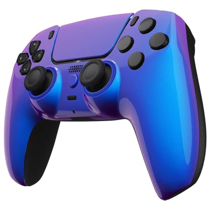 MODDEDZONE M Series Custom controller for PS5 - Wireless, OEM-Quality Custom Designs for Playstation 5 Controller- Diverse & Unique Styles for Enhanced Gaming (Enigma Chameleon) - color: Enigma Chameleon