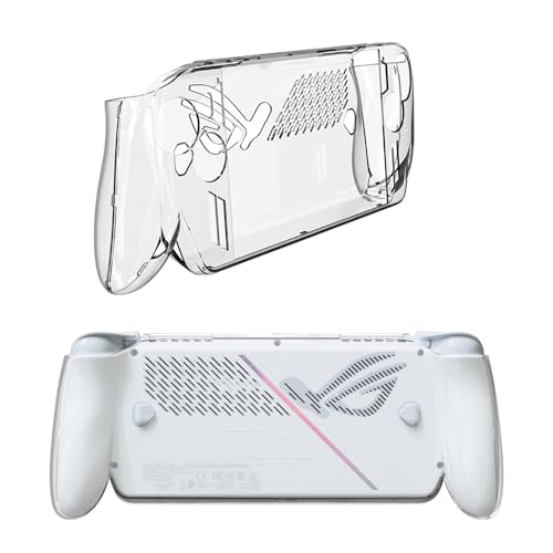 Transparent PC Protective Cover For ROG XBOX Ally X Game Console All-around Protection Scratch-proof Shockproof Impact-resistant Sweat-proof Sleeve Case Gaming Accessories