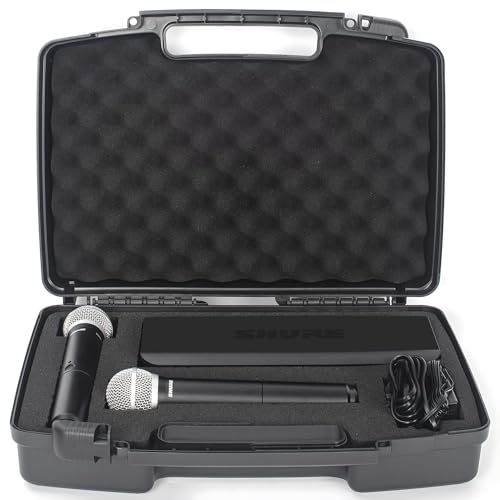 17" x 11.22" x 4.96" Portable Hard-Shell Case | Customizable Foam Case with Pre-cut Foam Interior, Suitable for Storing Electronics, Microphones, Cameras, and Equipment, etc - size: 17"