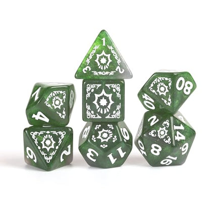 D&D Adventure Dice (Cleric Class: Gold) - style: Cleric Class: Gold
