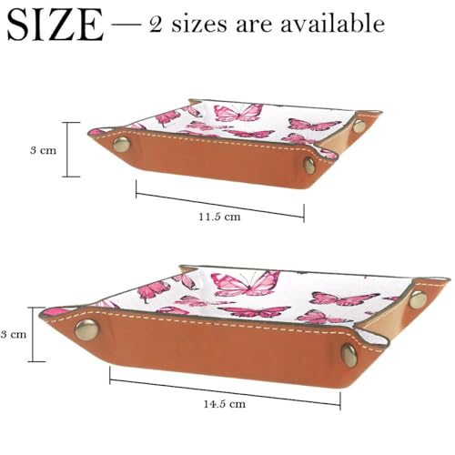 Pink Butterflies Dice Tray Dice Rolling Tray Folding Dice Holder for Dice Games, Like RPG, DND and Other Table Games - color: Multi 2