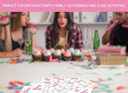 Birthday Game Cards - Teens birthday party game - 30cards – Birthday Game Card Set - (birth09) - color: What's On Your Phone
