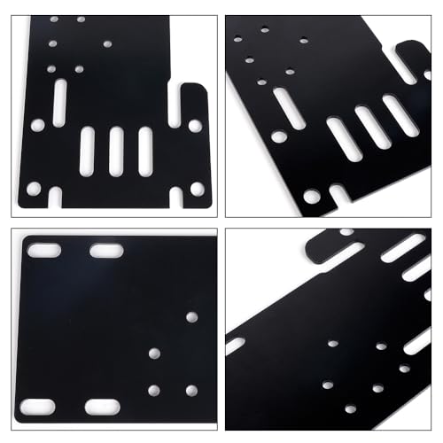 RASTP PC USB Handbrake Plate For SIM Racing Games Logitech G27 G25 G29 T500 T300(ONLY Plate),Style B - color: Style B-Black