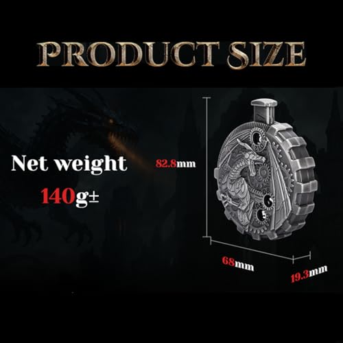 Unique Roulette Dice 3.0 Spinner Dice 7-in-1 Metal DND Dice Set for Tabletop RPG Dice Fidget Spinning for Role Playing Dice DND Dice Sets Balanced and Fair Made from Zinc Alloy - color: 16 Roulette Dice V3.0 Brass