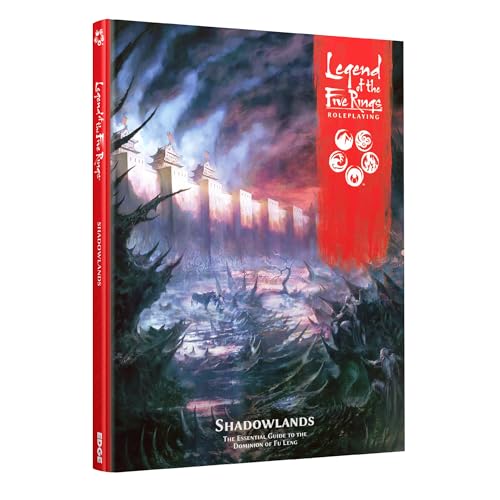 Legend of the Five Rings Roleplaying Game Shadowlands SOURCEBOOK | Explore the Realm of Fu Leng, Strategy Game for Kids & Adults, Ages 14+, 3-5 Players, 2 Hours