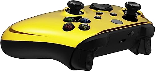 Xbox One S Wireless Bluetooth Controller Custom Soft Touch (Gold) - color: Gold