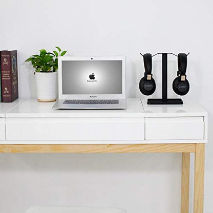 Avantree Neetto HS908 - Dual Headphone Stand for Desk