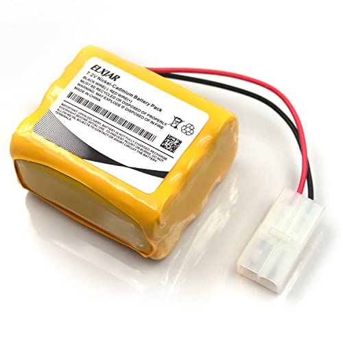 (2-Pack) 7.2V 800mAh RC Battery with USB Charger for RC Cars and Trucks | 6-cell AA Ni-CD battery with standard Tamiya plug for compatible RC cars, trucks, boats, tanks and toy vehicles.