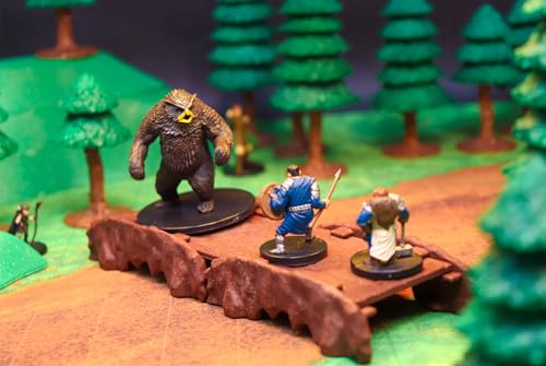 Dirt Cheap Dungeons - Cavern Rock Bridges Kit | Modular & Customizable | Injection-Molded for Superior Durability | TTRPG Accessories for D&D, Daggerheart, & Tabletop Gaming