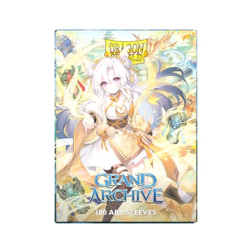 Dragon Shield | Matte Art Sleeves | 100 CT - Smooth & Tough Premium TCG Sleeves | Compatible with Pokemon, Flesh & Blood, One Piece & Magic the Gathering | Guo Jia: Heaven’s Favored - color: Guo Jia