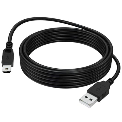 Saipomor Replacement Charger Mini USB Power Cord Charging Cable Compatible with Nintendo Wii U Pro Controller (6ft) - size: 6ft