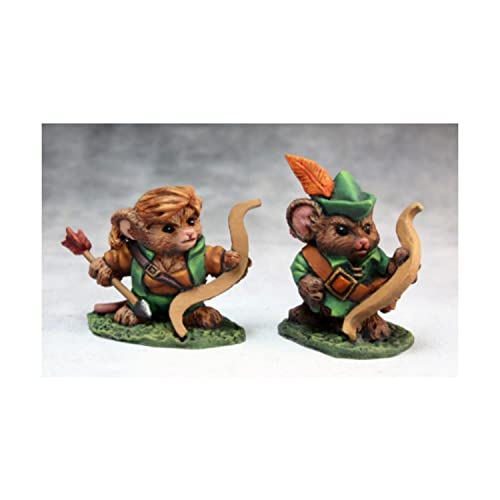 Reaper Mousling Ranger and Yeoman Miniature 25mm Heroic Scale Dark Heaven Legends Miniatures