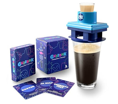 GUZZLETECH Guzzonk Card Game with Card Bomb Device – Suspense Party Challenge Game for Friends, Game Nights, and Social Gatherings