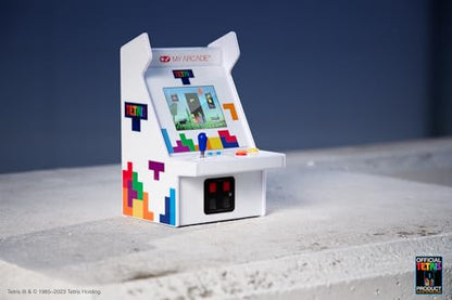 My Arcade Tetris Micro Player Pro: Mini Arcade, Handheld Video Game, 2.75" Screen, Tetris Game - style: Tetris