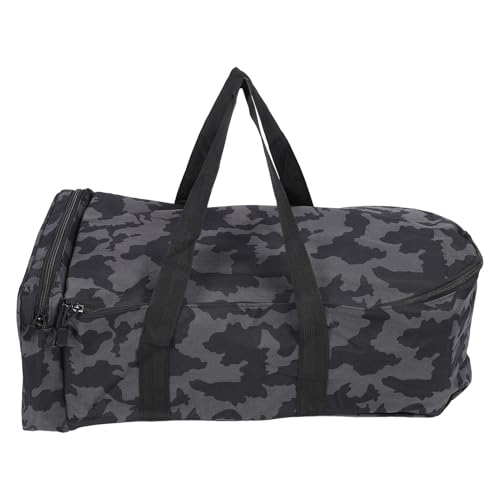 Asixxsix RC Bait Boat Storage Bag, 1000D Oxford RC Boat Remote Control Fishing Boat Cover Bag, 60 x 30 x 20cm, 24 x 12 x 8inch, Suitable for Most Bait Boats, Double Zipper - color: Black Camouflage