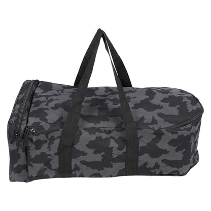 Asixxsix RC Bait Boat Storage Bag, 1000D Oxford RC Boat Remote Control Fishing Boat Cover Bag, 60 x 30 x 20cm, 24 x 12 x 8inch, Suitable for Most Bait Boats, Double Zipper - color: Black Camouflage