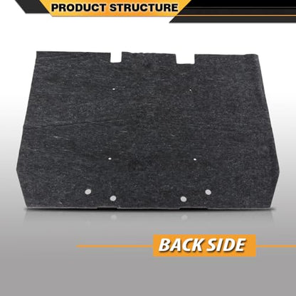 CNNELL Hood Insulation Pad 1/2" with Clips Compatible with Range Rover Classic 1987-1995 - style: 1987-1995 Range Rover Classic
