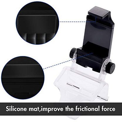 Yizerel PS4 Controller Phone Clip, PS4 Slim Pro Controller Grip for Android Smart Phone, 180 Degree Gaming Holder Mount Stand Bracket for PlayStation 4 Game Controller 6 in Samsung, Pixel, OnePlus