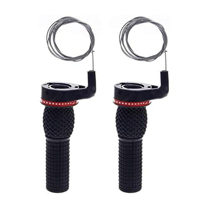2Pcs Bicycle Bike Twist Grip Gear Shifter Handle Set, Mountain Bike Speed Shifter Reverse Rolling Stick Device Set, Bicycle Cycling 18/21 Speed Derailleur
