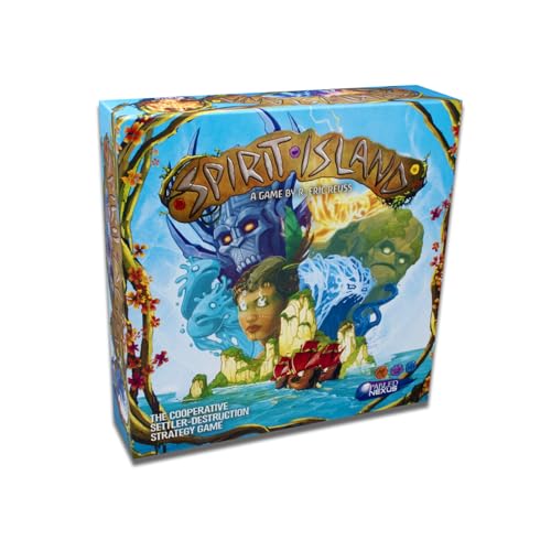 Greater Than Games | Spirit Island: Base Game | Cooperative Strategy Board Game | 1 to 4 Players | 90+ Minutes | Ages 14+ - style: Base Game