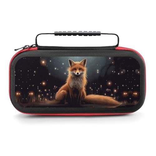 AoHanan Switch Carrying Case Galaxy Fox Switch Game Case with 20 Games Cartridges Hard Shell Travel Protection Storage for Console & Accessories - color: Galaxy Fox