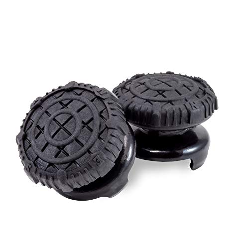 KontrolFreek FPS Freek Battle Royale Nightfall for PlayStation 4 (PS4) and PlayStation 5 (PS5) | Performance Thumbsticks | 2 High-Rise Convex Black - color: Black