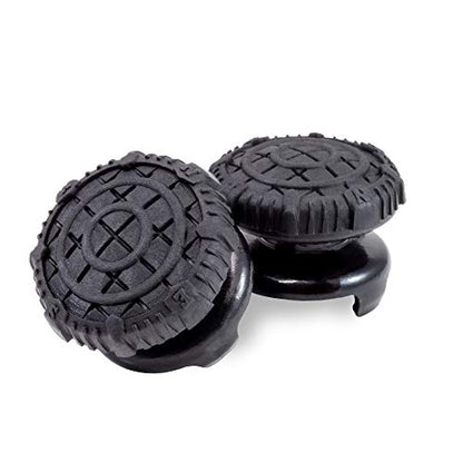 KontrolFreek FPS Freek Battle Royale Nightfall for PlayStation 4 (PS4) and PlayStation 5 (PS5) | Performance Thumbsticks | 2 High-Rise Convex Black - color: Black
