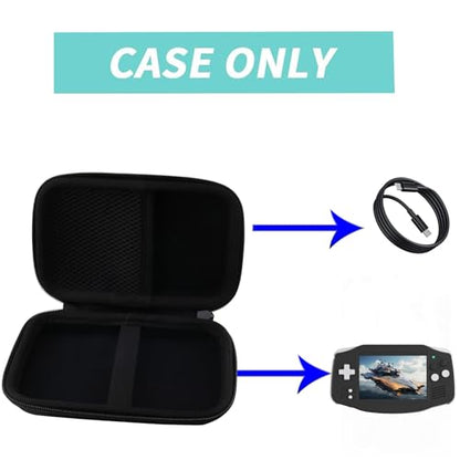 Hard Case Compatible with RG34XX/R36MAX Retro Handheld Game Console (black) - color: black