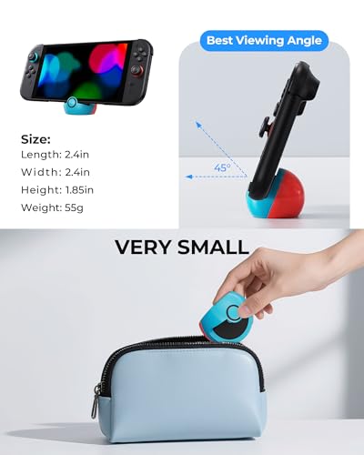 Antank Charging Stand for Nintendo Switch 2, Switch OLED&Lite, No TV Output - color: Red & Blue
