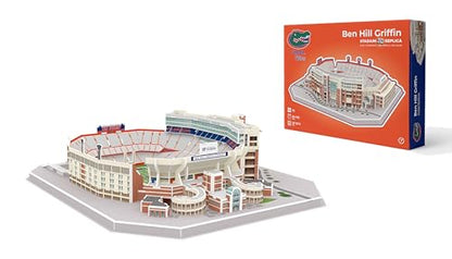Pro-Lion 3D Jigsaw Puzzle of Ben Hill Griffin Stadium -92 Pieces | Home of Florida Gators | NCAA Football Gifts for Age 7+ - style: Florida Gators
