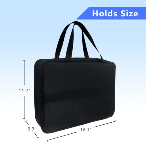 Mi Ya Mi Lai 17-Pocket Board Game Organizer Carry Case - Storage & Travel Case for Games, Cards, Tokens, Dice Accessories.