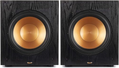 Klipsch SUB-100-BLACK Synergy Black Label Subwoofer Speaker Pair (2018) - style: Dual