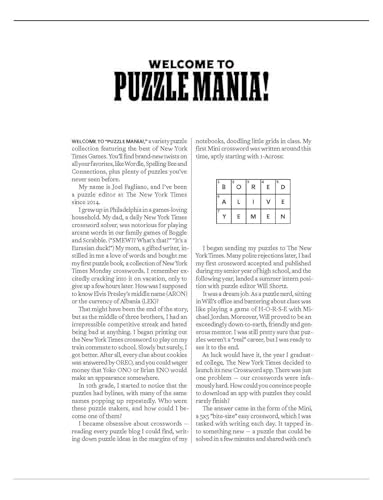 Puzzle Mania!: Wordle, Connections, Spelling Bee, Minis and More! (New York Times Games Books)