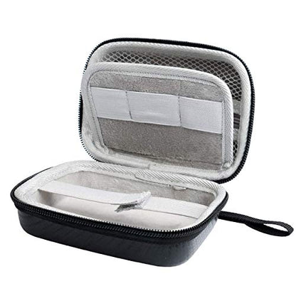 Jiusion Hard Case for Carson MicroBrite Plus Pocket Microscope (MM-300 or MM-300MU) and MicroFlip (MP-250 or MP-250MU) Travel Storage Carrying Include Carabiner and Strap - size: For MM-300 and MP-250