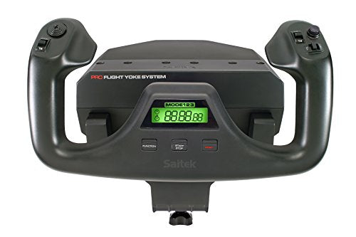 Logitech G Saitek PRO USB Flight Yoke System (Renewed)