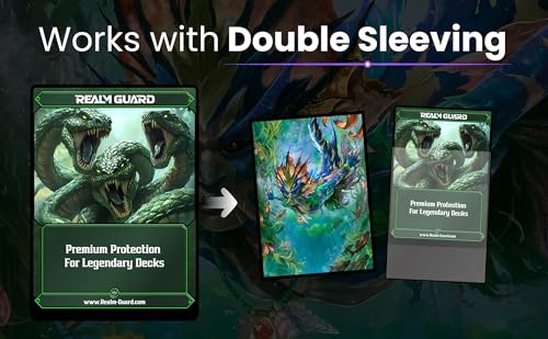 (Merfolk) 100% Hand-Drawn 100ct Textured Matte TCG/MTG Card Art Sleeves by Realm Guard