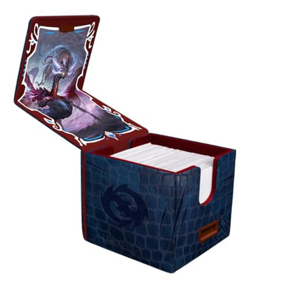 Ultra Pro - Tarkir Dragonstorm Shiko, Paragon of the Way Premium Alcove Edge Deck Box for Magic: The Gathering | Premium Deck Box Dragon Scale Design Magnetic Closure Card Storage MTG Accessories