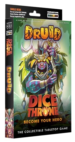 Dice Throne Box Game - Strategic Dice & Card Battler (Druid) - style: Druid