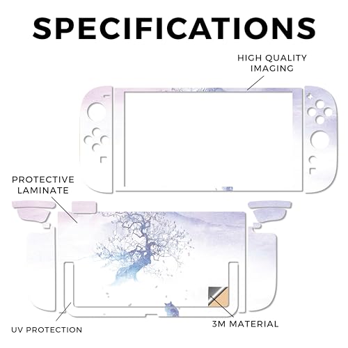 Glossy Glitter Gaming Skin Compatible with Nintendo Switch 2 Console Only - Long Way to Fuji - Premium 3M Vinyl Protective Wrap Decal Cover - Easy to Apply | Crafted in The USA by MightySkins - color: Long Way To Fuji, size: Switch 2 Console Skin Only, st