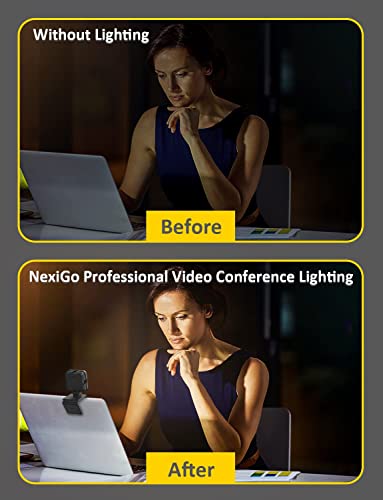 NexiGo 1080P Autofocus Webcam Kits, N930AF FHD USB Web Camera with Privacy Cover, Upgraded Video Conference Lighting, Extendable Tripod Stand, for Zoom/Skype/Teams