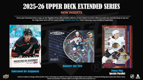 Upper Deck 2025-26 Extended Series Hockey Blaster Box